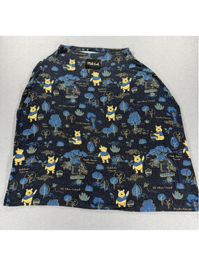 Milk Snob Winnie the Pooh 100 Acre Wood Car Seat Nursing Cover Disney Navy